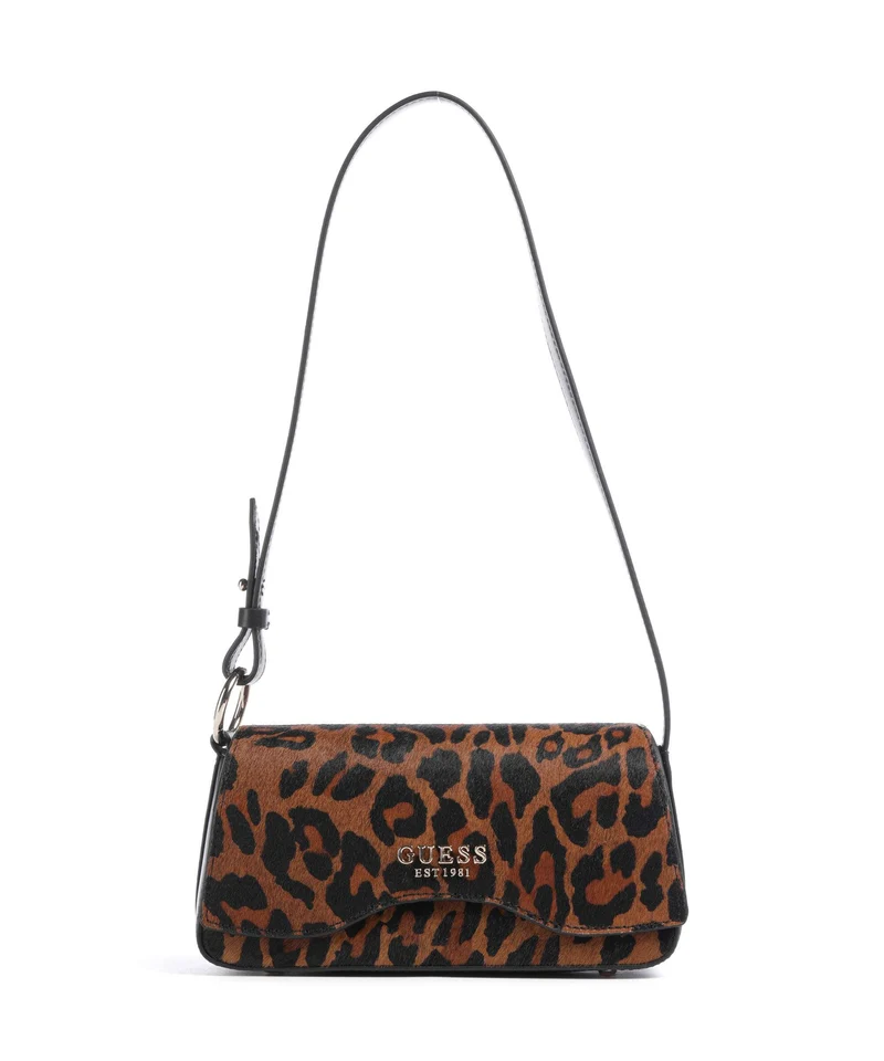 Guess Domitilla Borsa a spalla leopard
