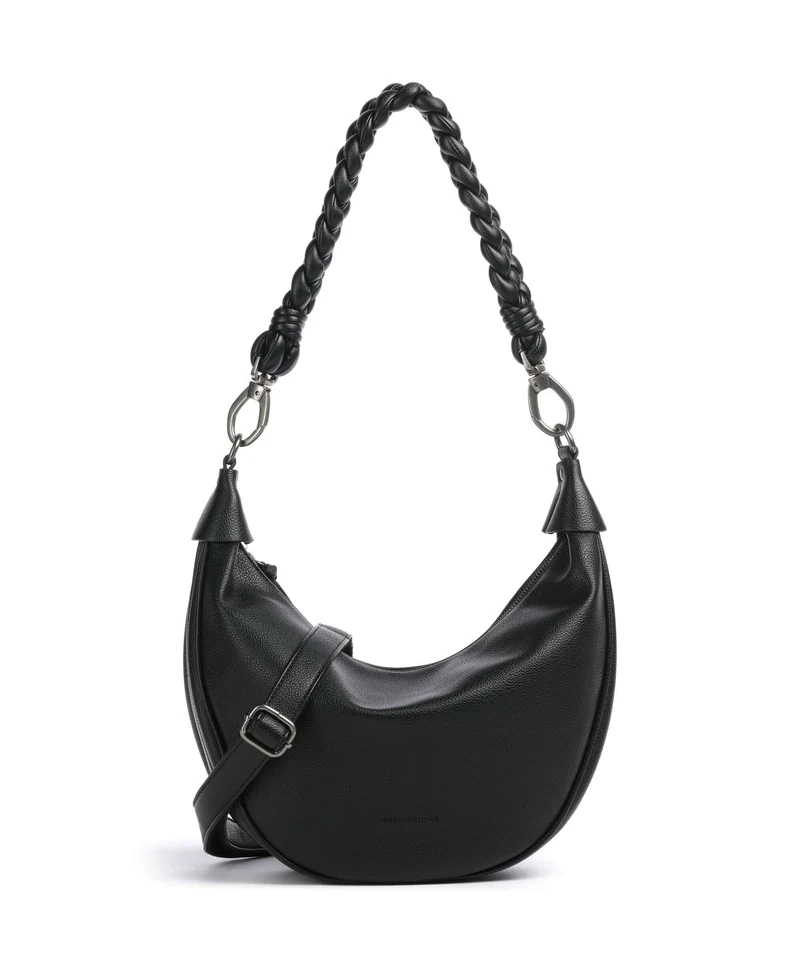 FredsBruder Good Vibes Only Borsa hobo black