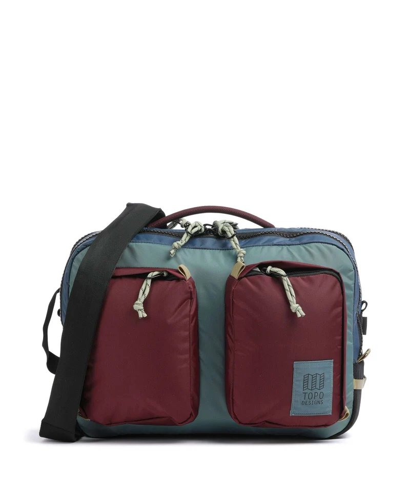 Topo Designs Global Cartella dark denim/burgundy