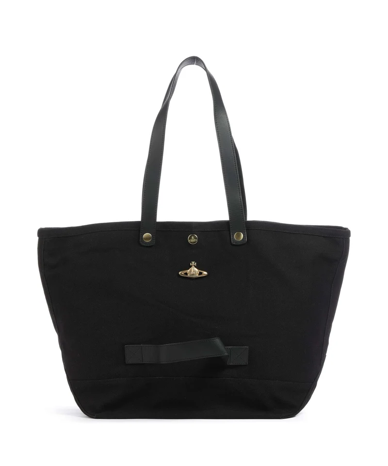 Vivienne Westwood Utility Canvas Borsa shopper black