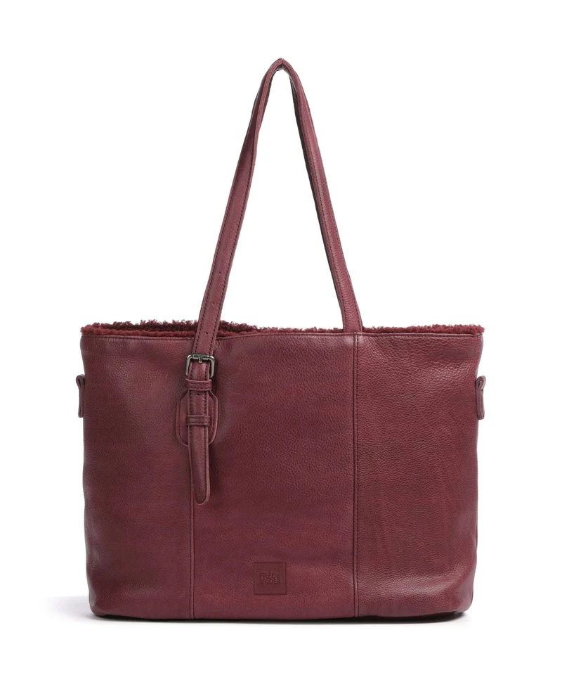 FredsBruder Inside Out Borsa shopper dark berry