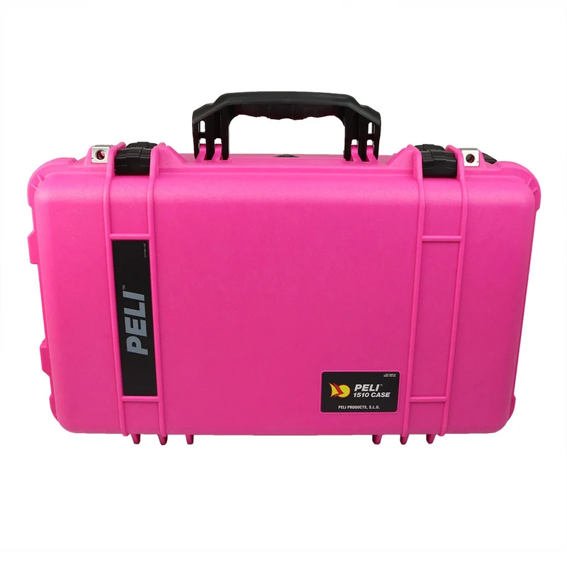 Peli 1510 Pink Bundle – Case + Pink Divider + Lid Organiser or MOLLE Panel