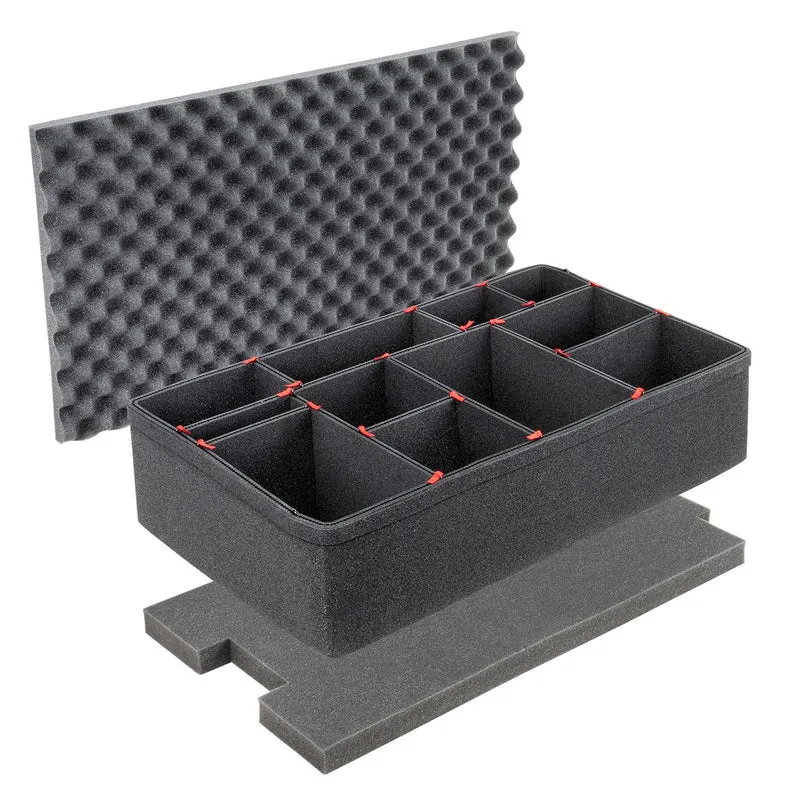 Peli Air 1615 Bundle – Case + Lid Organiser LID1615MC10 + Interior of Your Choice