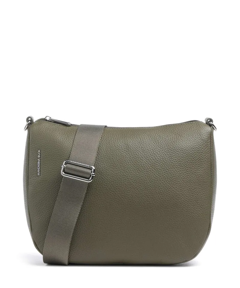 Mandarina Duck Mellow Leather Borsa a tracolla winter olive