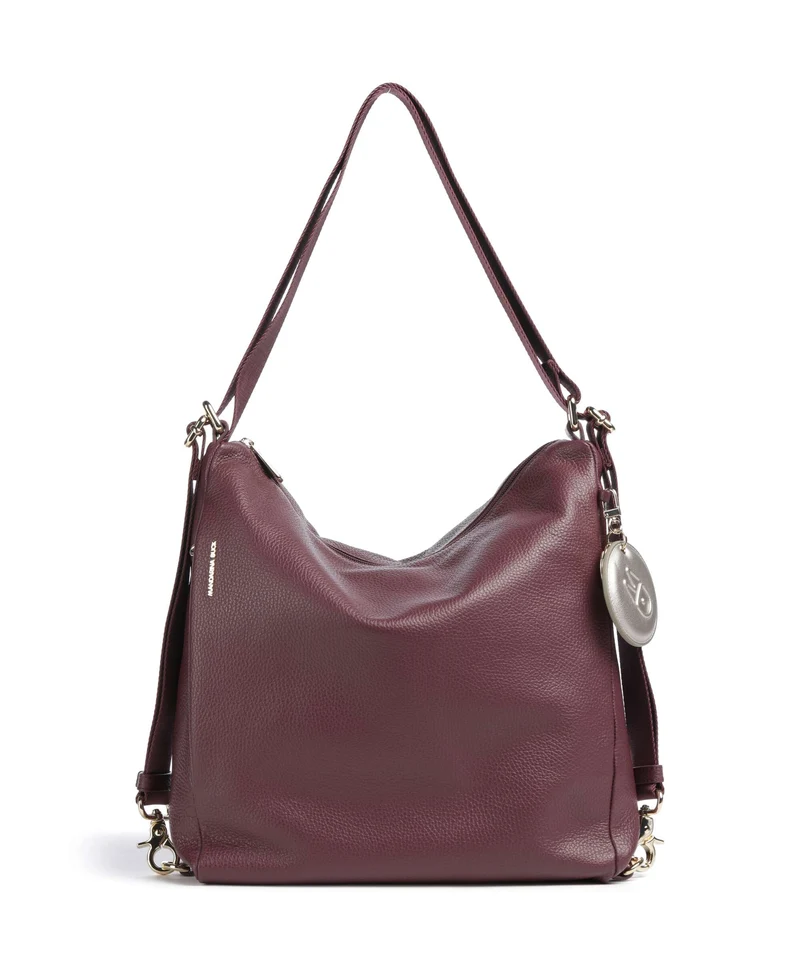 Mandarina Duck Mellow Leather Borsa a zainetto sin