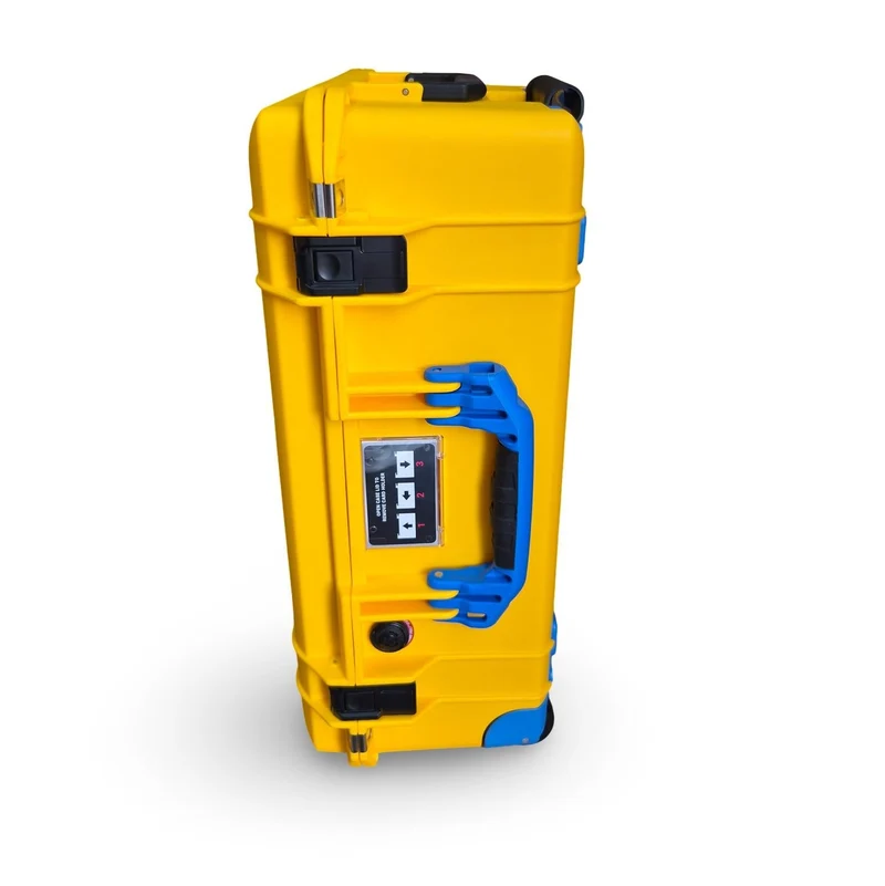 Peli Air 1535 Carry-On Peli Case Yellow and Blue with Black