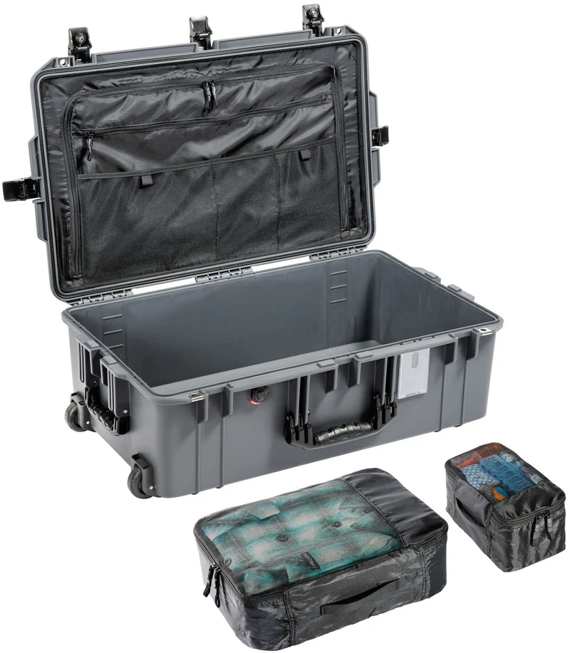 Professional medium travel suitcase Peli Air Case 1595TRVL Charcoal