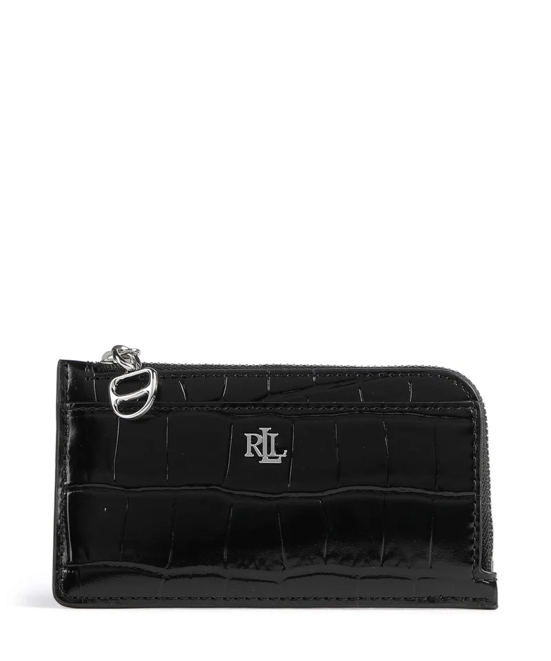 Lauren Ralph Lauren Small Porta carte di credito black