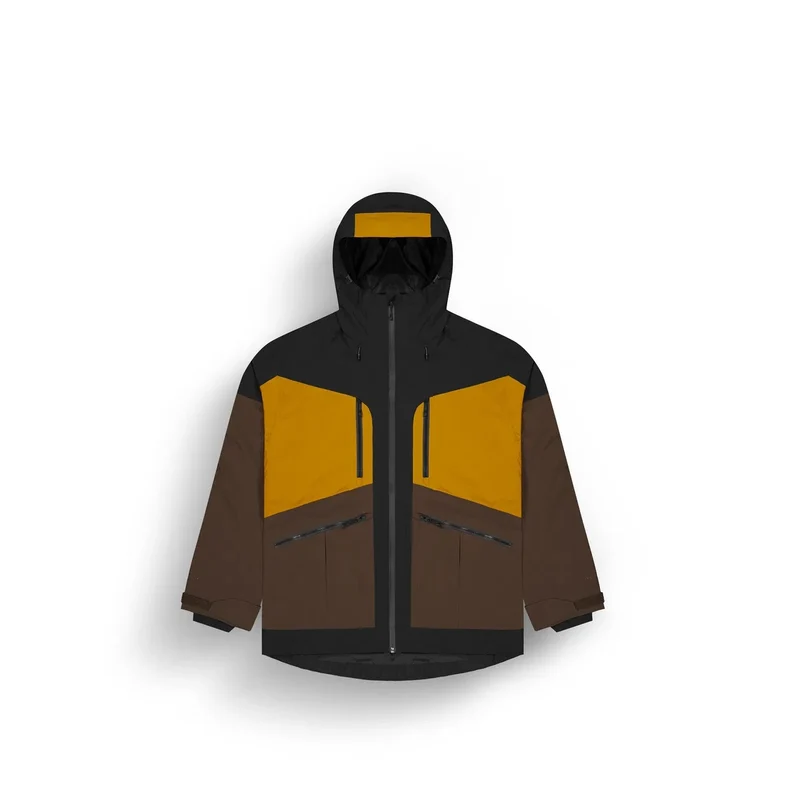 Naikoon JKT Giacca Snowboard Uomo Black Chicory Honey