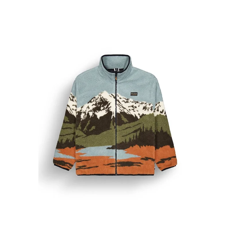 Hafdals Zip Fleece Pille Snowboard Uomo Mountain