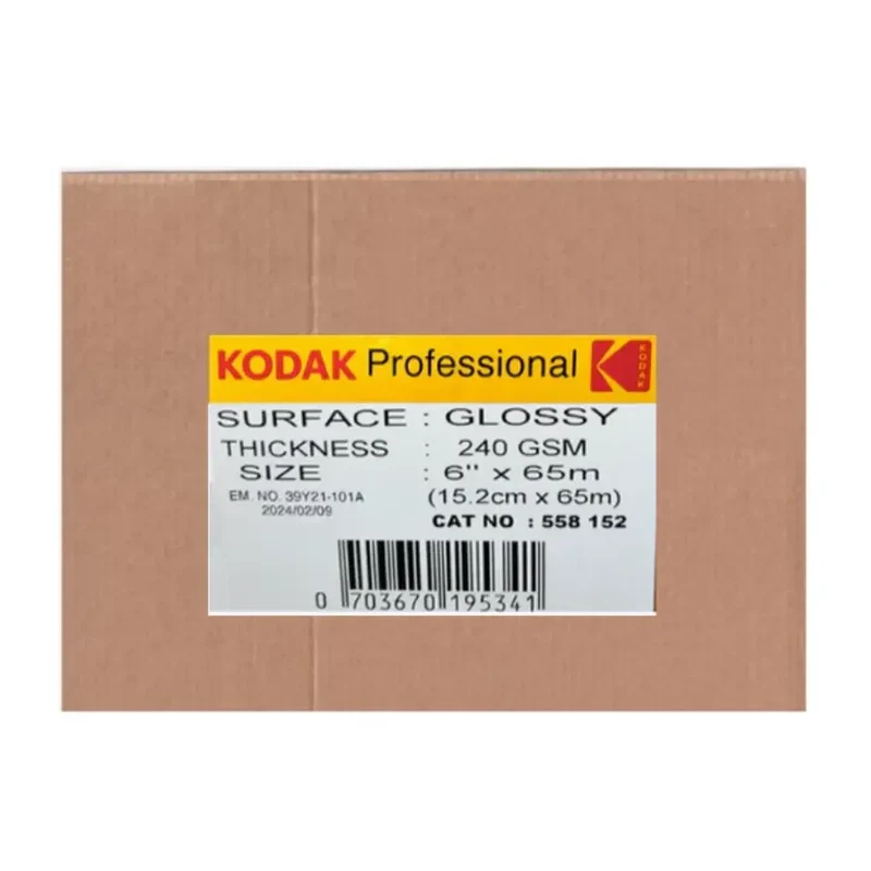 Kodak Carta 15,2x65mt 240gr Glossy per Fujifilm DX100/Epson D800