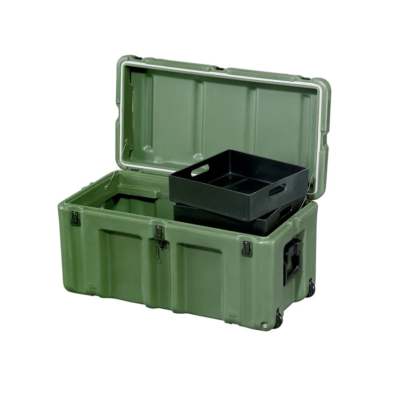 474-FTLK-LG Large Military Footlocker for Secure Storage