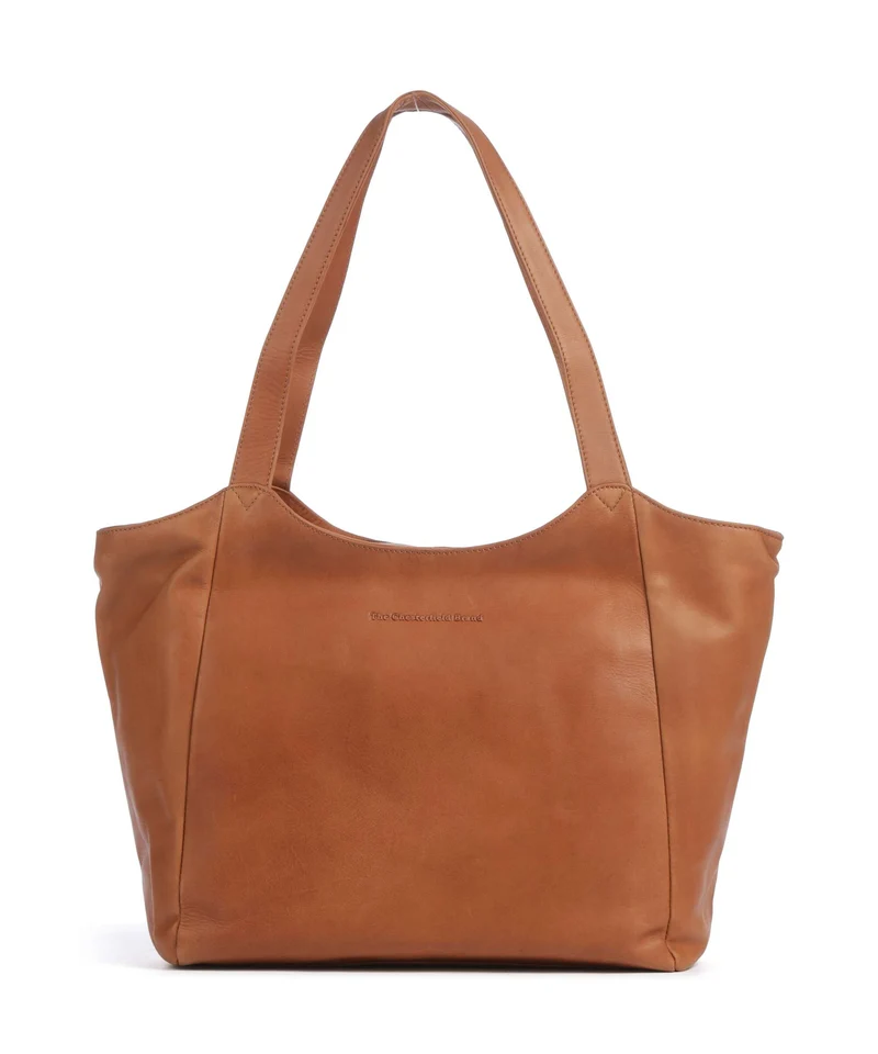 The Chesterfield Brand Wax Pull Up Cow Mireya Borsa shopper cognac