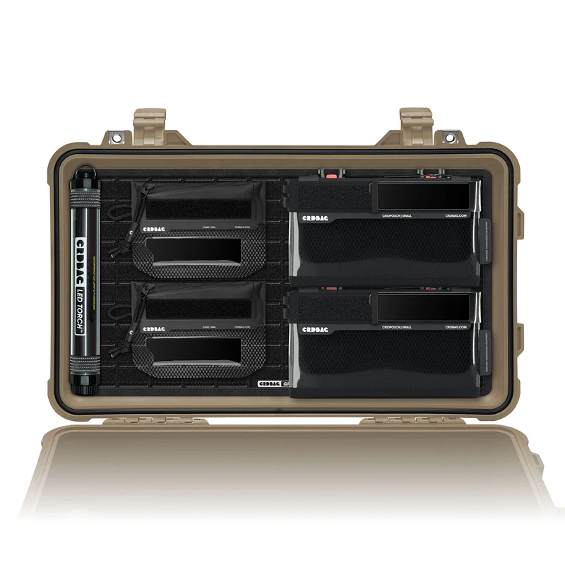 CRDBAG Grid-Lid Carry-On Bundle Pack for Peli 1535 and 1510