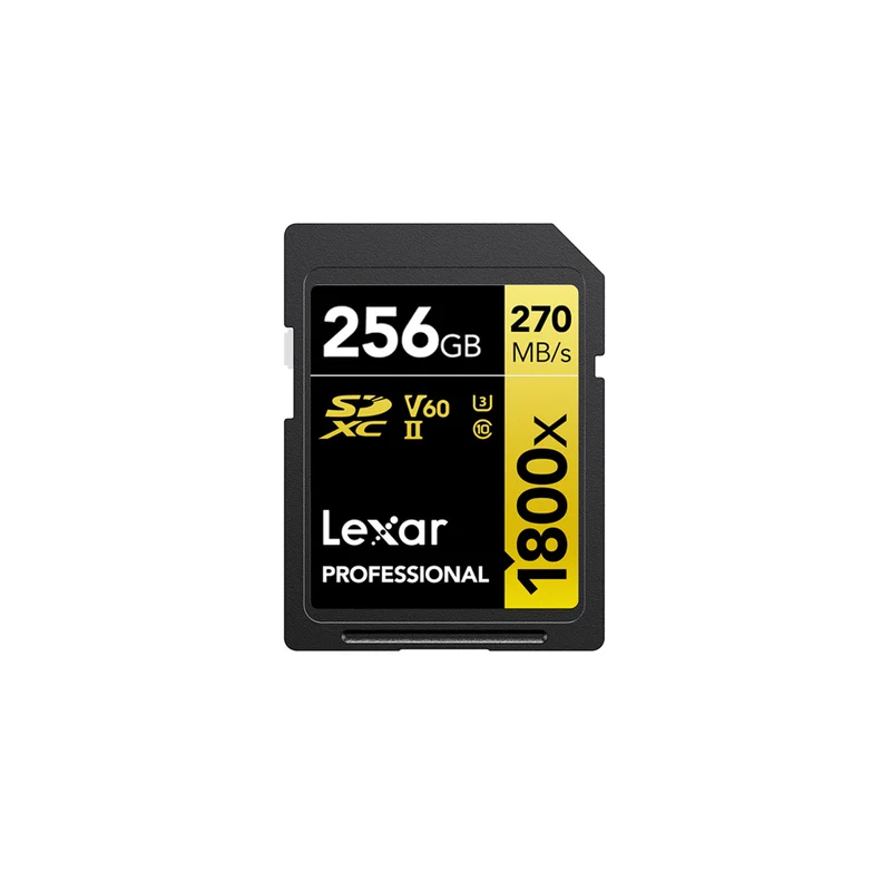 Lexar SD 256GB 1800x Serie Gold V60