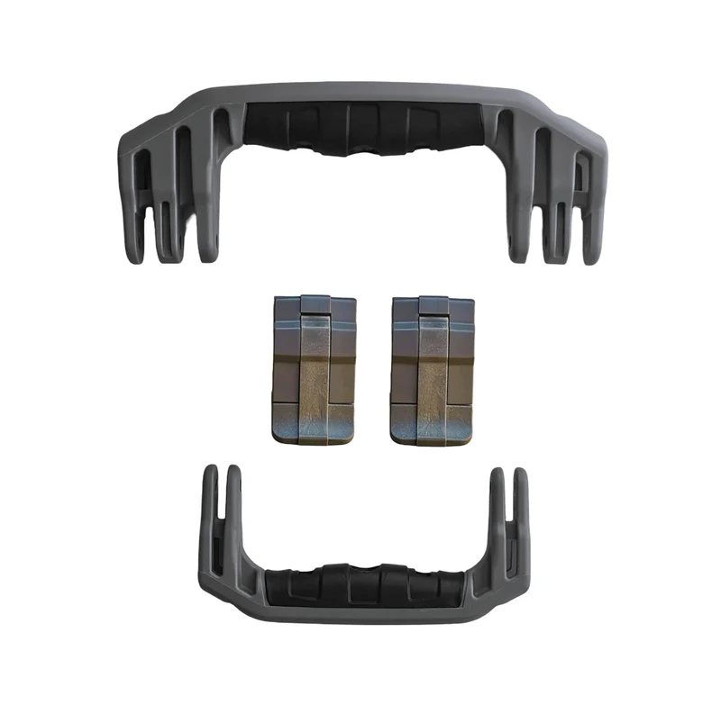 Replacement Latches and Handles Set for Peli Case 1510 1560 Silver