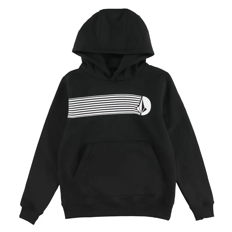 Youth Riding Fleece Felpa Snowboard Bambino Black