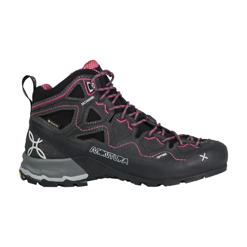 Yaru Tekno GTX Scarpa Trekking Donna Antracite Rosa