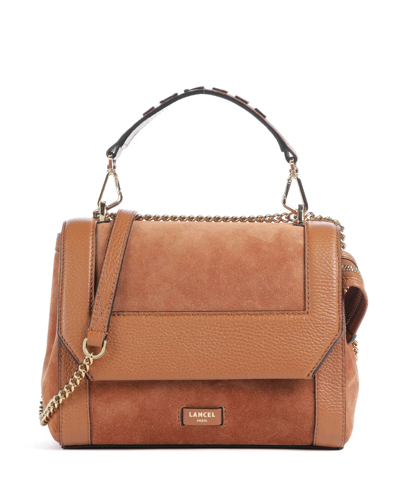 Lancel Ninon M Borsa a spalla camel
