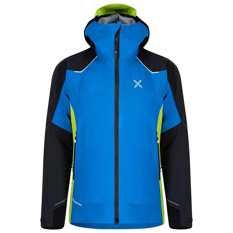 Tribute Jkt Giacca Montagna Uomo Celeste Verde Lime