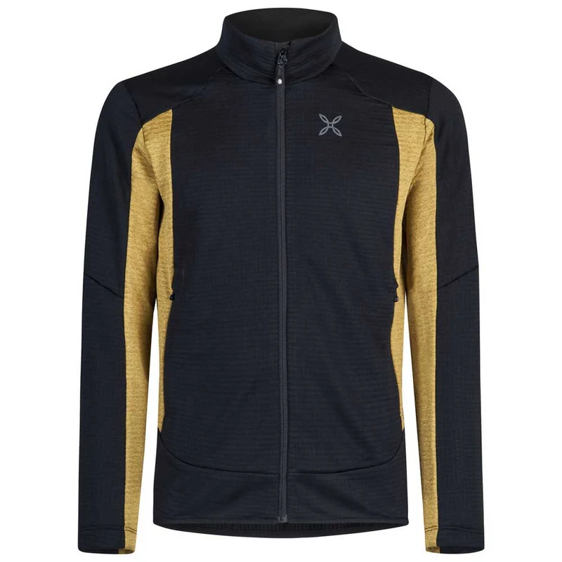 Stretch Color Jkt Secondo Strato Uomo Nero Gold