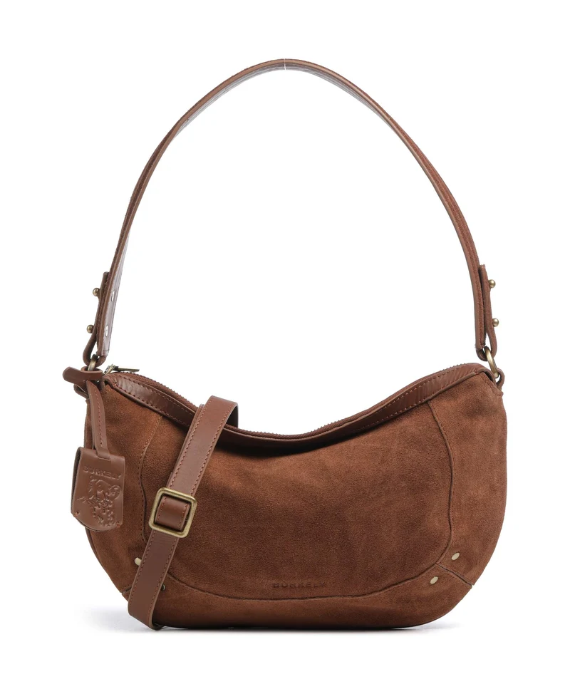 Burkely Sierra Borsa hobo cognac