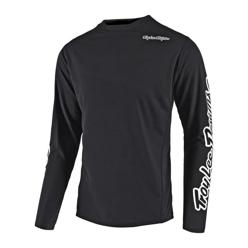 Sprint Jsy Maglia Manica Lunga Bicicletta Black