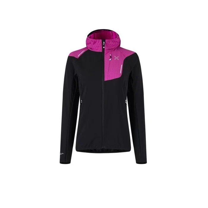 Ski Style 2 Jkt Woman Secondo Strato Donna Nero Intense Violet