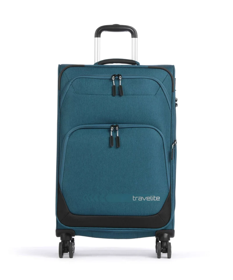 Travelite Kick Off Valigia trolley (4 ruote) petrol