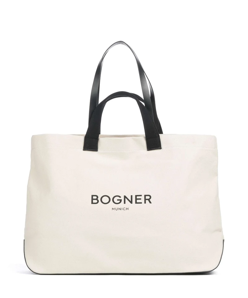 Bogner Curio Ambre Borsa shopper off white