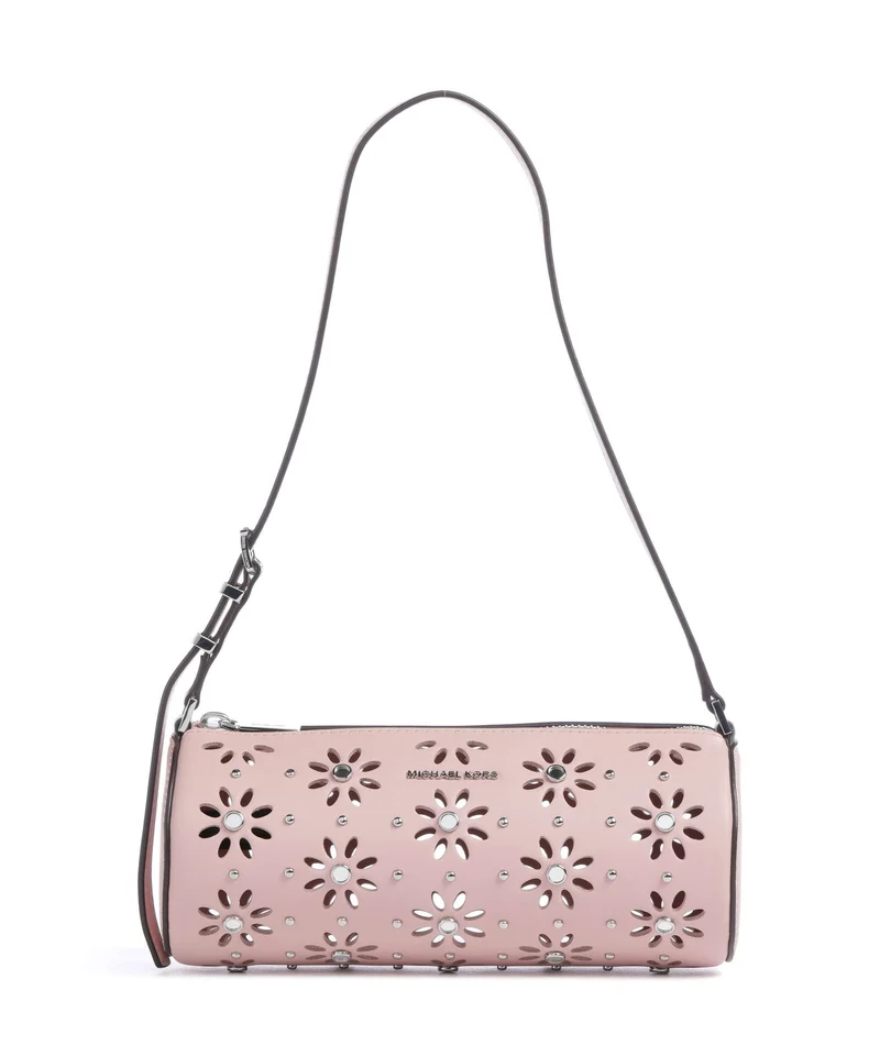 Michael Kors Izzy Small Borsa a spalla smokey rose