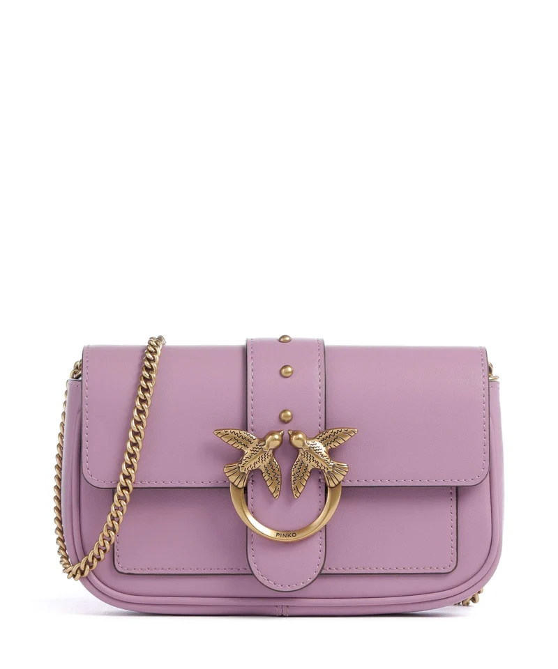 Pinko Love One Pocket Portafoglio lilla/antique gold