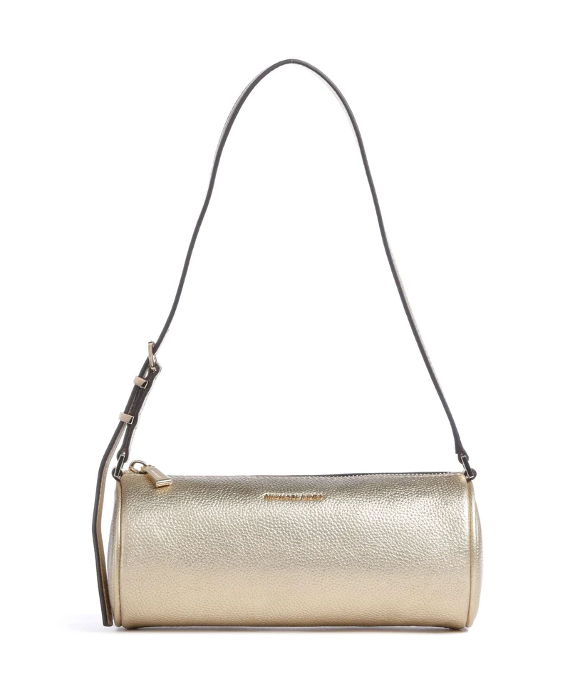 Michael Kors Izzy Small Borsa a spalla pale gold