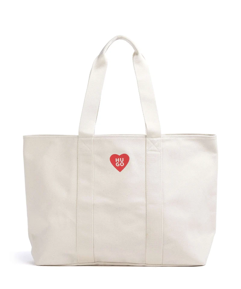 Hugo Becky Borsa shopper open white