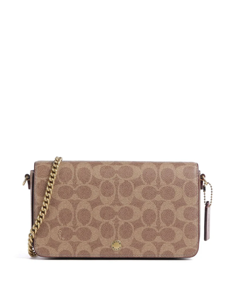 Coach Mila Portafoglio tan caramel