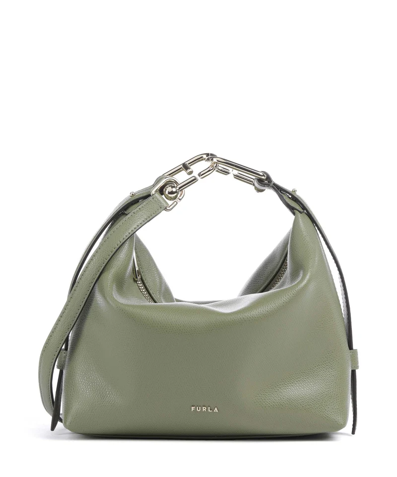 Furla Tonie Mini Borsa a spalla avocado