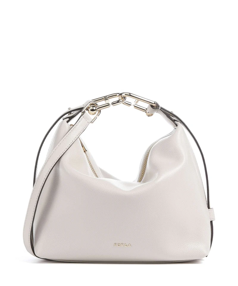 Furla Tonie Mini Borsa a spalla sabbia