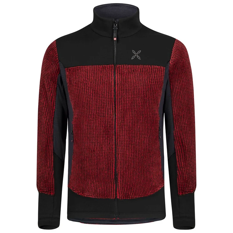 Rewind Fleece Jkt Secondo Strato Uomo Rosso