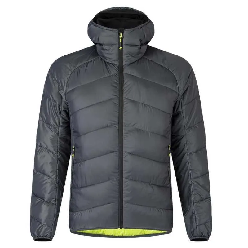 Revenge Duvet Giacca Montagna Uomo Piombo Verde Lime
