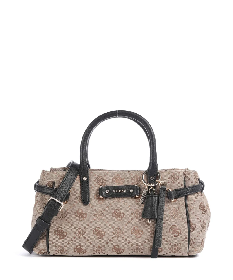 Guess Dorothy Girlfriend Small Borsa a mano latte logo/black