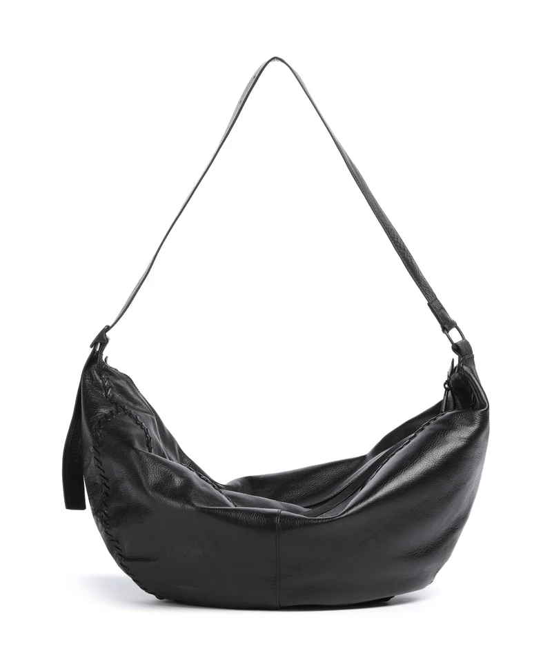 AllSaints Esme Whpstitch Borsa hobo black