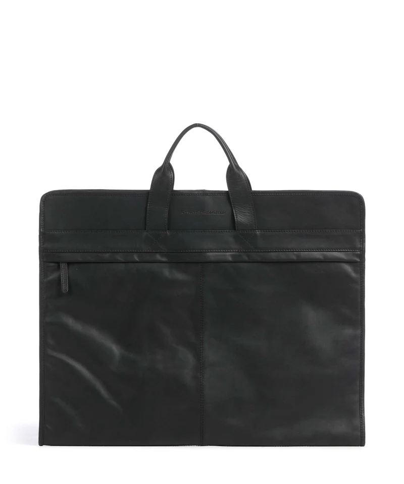 The Chesterfield Brand Wax Pull Up Cow Carson Porta abiti black