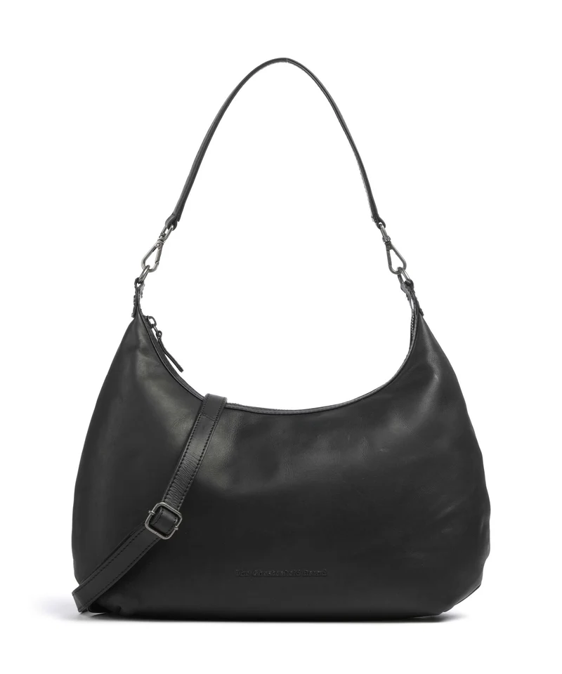 The Chesterfield Brand Wax Pull Up Cow Fierra Borsa hobo black