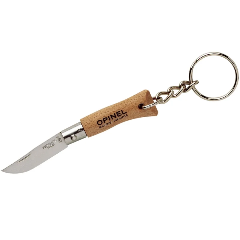 Portachiavi Opinel N2 Inox Con Anello