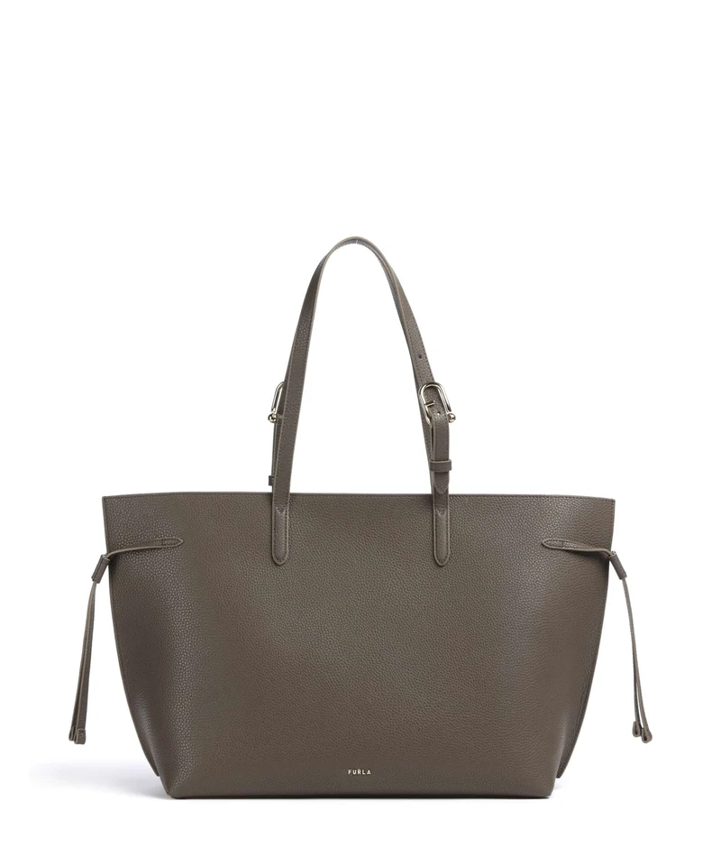 Furla Ava L Borsa shopper mogano/cremino