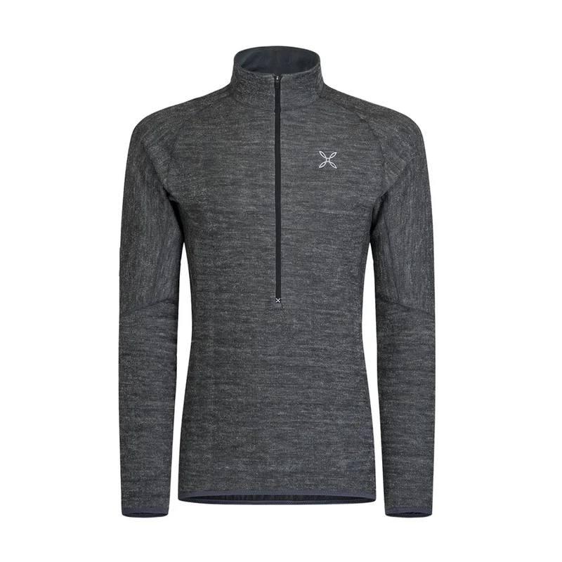 Nordic Confort Zip Maglia Termica Uomo Antracite