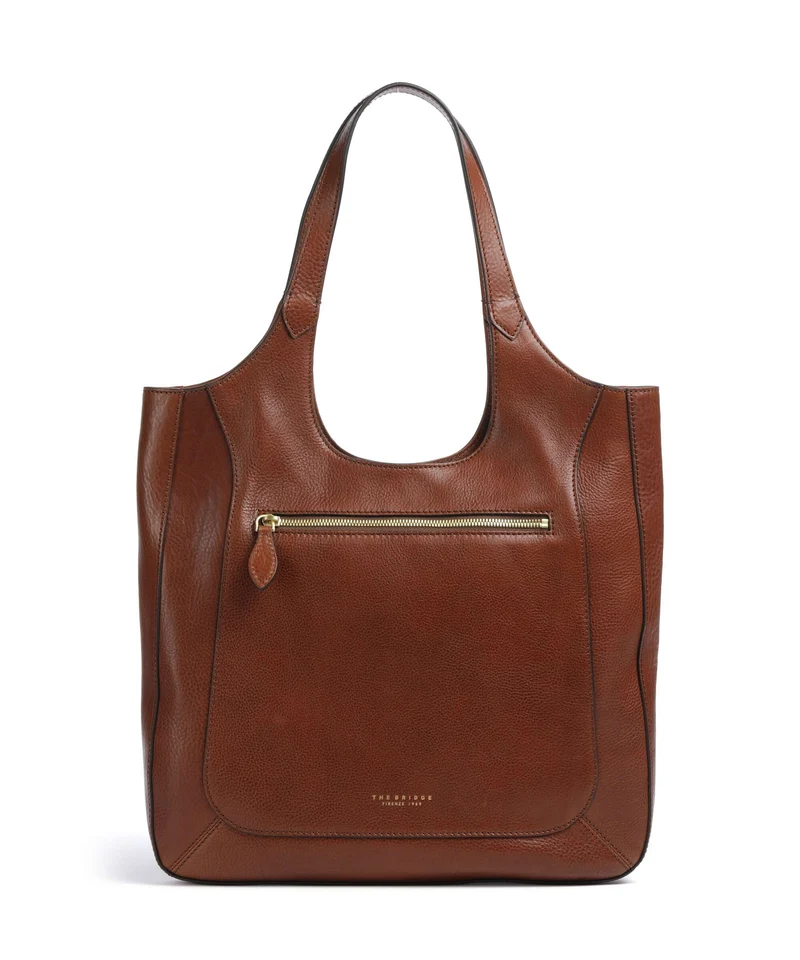 The Bridge Luce Soft Borsa hobo marrone