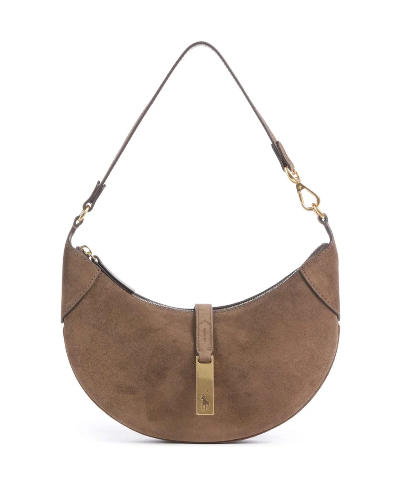 Polo Ralph Lauren ID Collection Small Borsa a spalla gingerbread