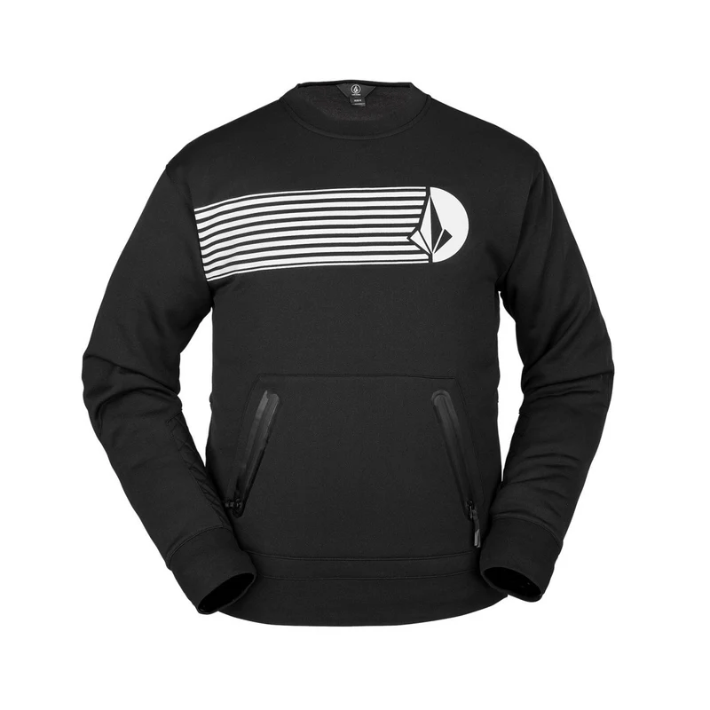 Let It Storm Crew Felpa Uomo Black