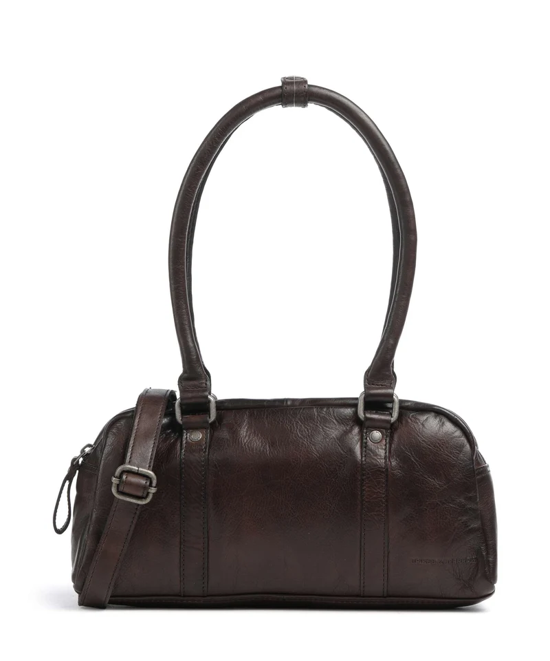 Spikes & Sparrow Apache Lisa Borsa a spalla dark brown